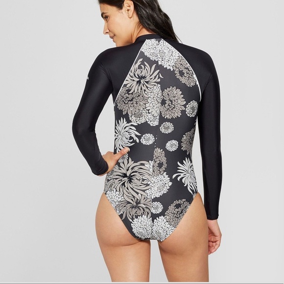 JoyLab swimsuit bodysuit surf time! Sz S (A11) - Picture 2 of 3